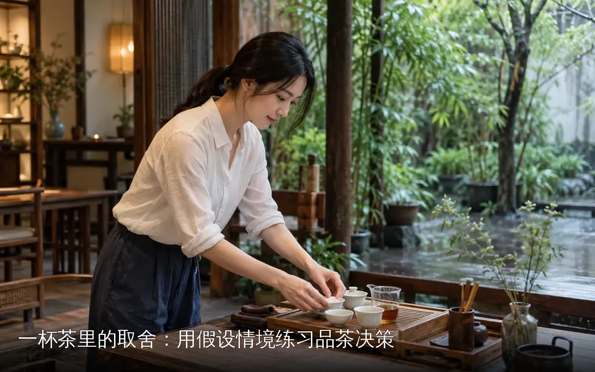 一杯茶里的取舍：用假设情境练习品茶决策